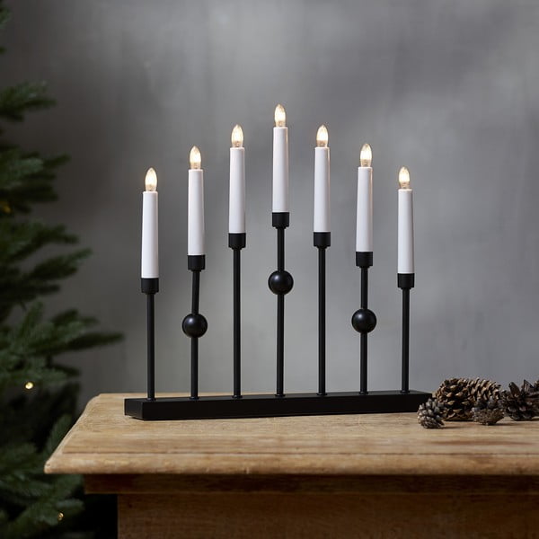 Čierna svetelná dekorácia Gustavo – Star Trading-image-1