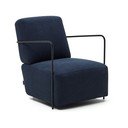 Modré kreslo Gamer – Kave Home