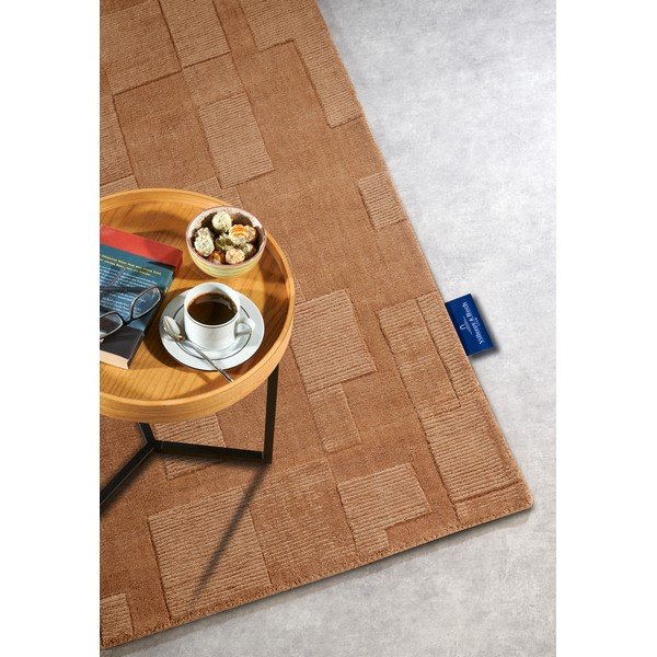 Hnedý ručne tkaný vlnený koberec 120x170 cm Wilhelmine – Villeroy&Boch-image-2