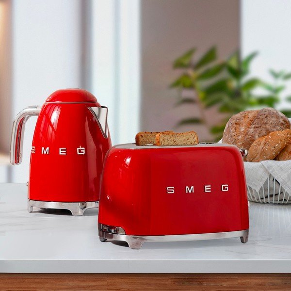 Červený sendvičovač SMEG-image-1