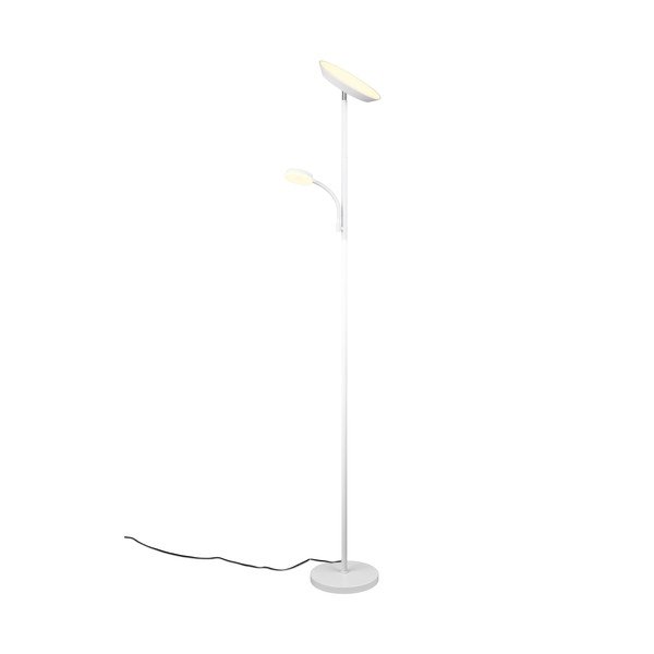 Biela LED stojacia lampa (výška 178 cm) Specter – Reality