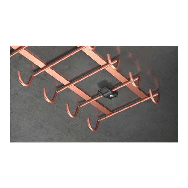 Závesný držiak na hrnčeky Metaltex v medenej farbe-image-2