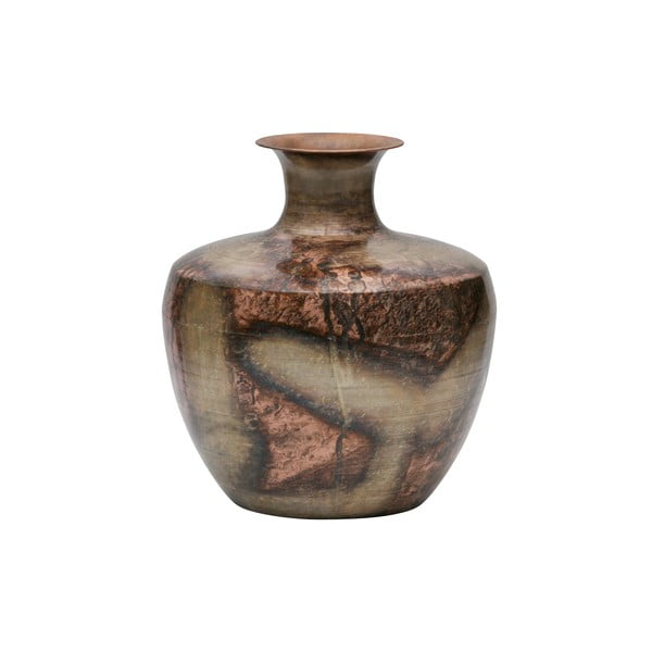 Dekoratívna váza z recyklovaného kovu BePureHome, ø 30 cm