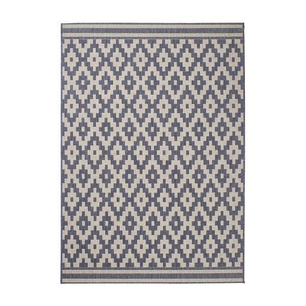 Antracitovosivý koberec Think Rugs Cottage, 120 × 170 cm