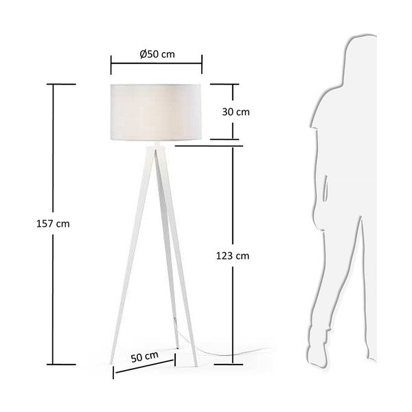 Voľne stojacia lampa Kave Home Uzagi-image-4