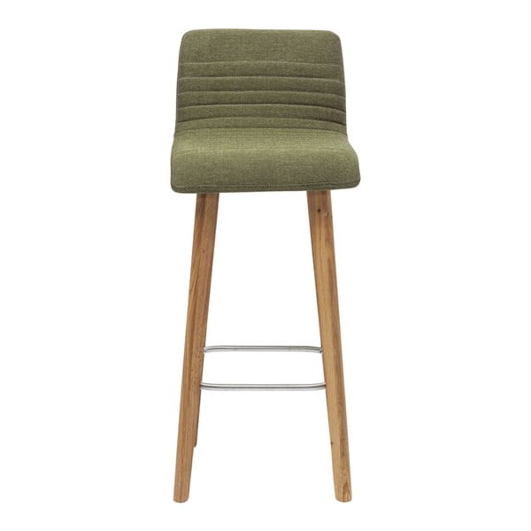Olivovozelená barová stolička Kare Design Lara