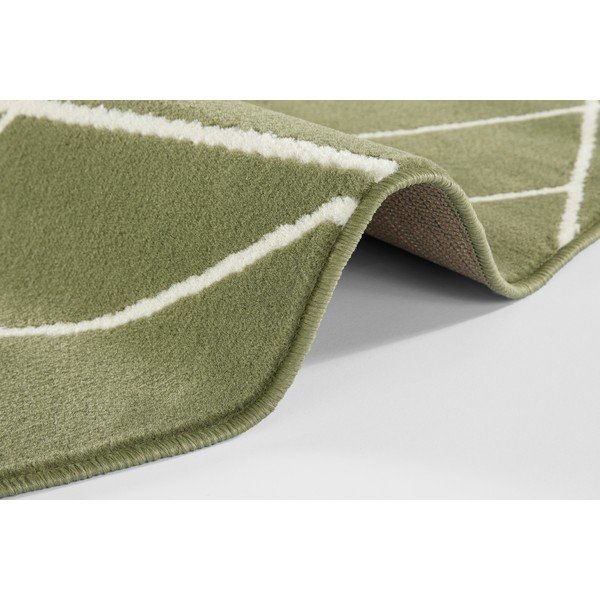 Zelený koberec Ragami Velvet, ø 140 cm-image-2