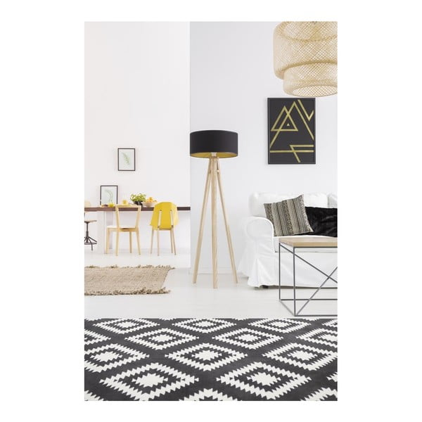 Čierna stojacia lampa Ragaba-image-1