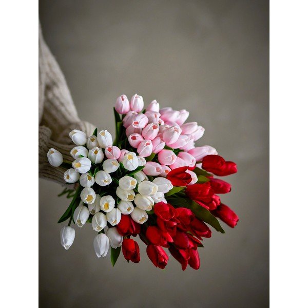 Umelý kvet (výška  32 cm) Tulip – Bloomingville-image-3