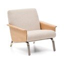 Béžové ženilkové kreslo Amsen – Kave Home