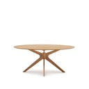 Jedálenský stôl s doskou v dubovom dekore 110x180 cm Naanim – Kave Home