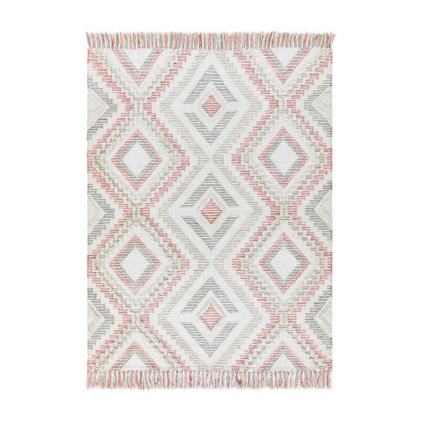 Ružový koberec Asiatic Carpets Carlton, 120 x 170 cm