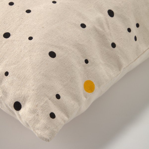 Béžová detská obliečka na vankúš z organickej bavlny Kave Home Xiel, 50 x 30 cm-image-1