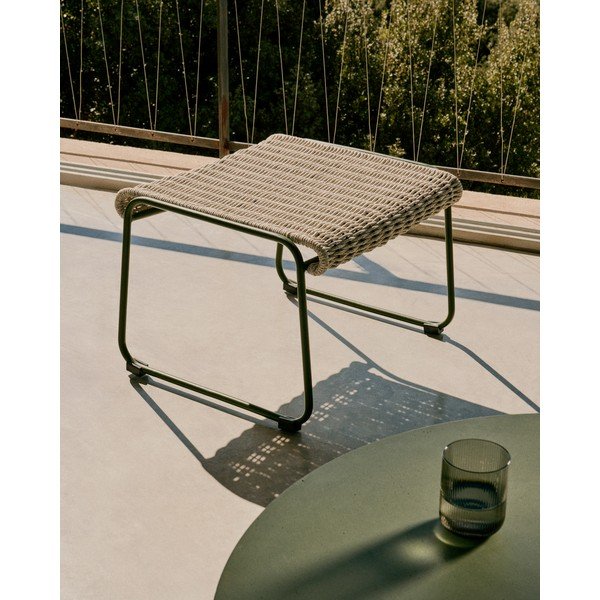 Sivozelená záhradná podnožka Maurina – Kave Home-image-4