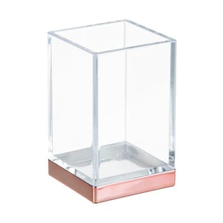 Priehľadný úložný box iDesign Clarity, 6 x 6 cm