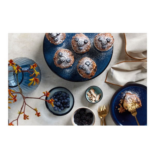 Keramický podnos na tortu Gastro Dark Blue – Bitz-image-4