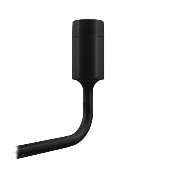 Čierne kovové nástenné svietidlo bez tienidla Santé – UMAGE-image-3