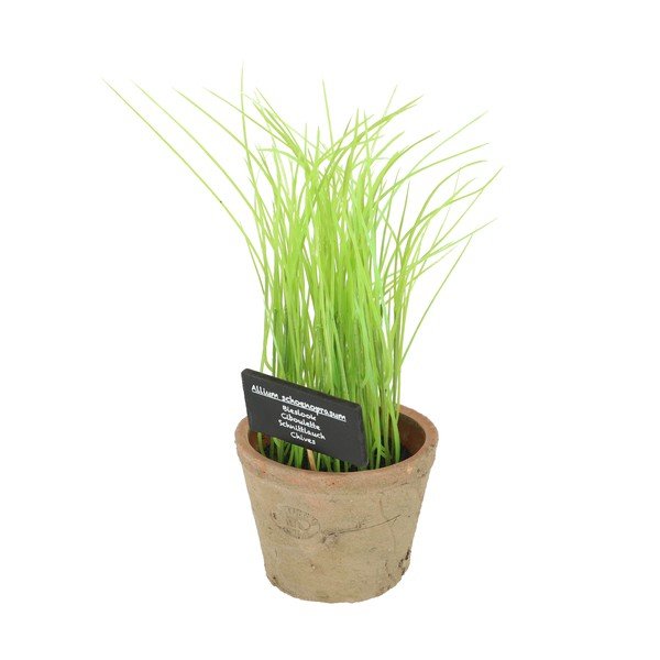 Umelá rastlina (výška 27 cm) Chives – Esschert Design-image-1
