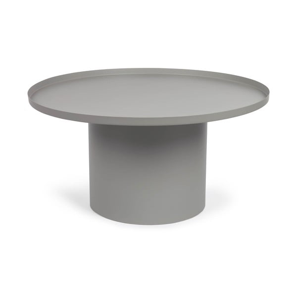 Kovový okrúhly odkladací stolík ø 72 cm Fleksa – Kave Home