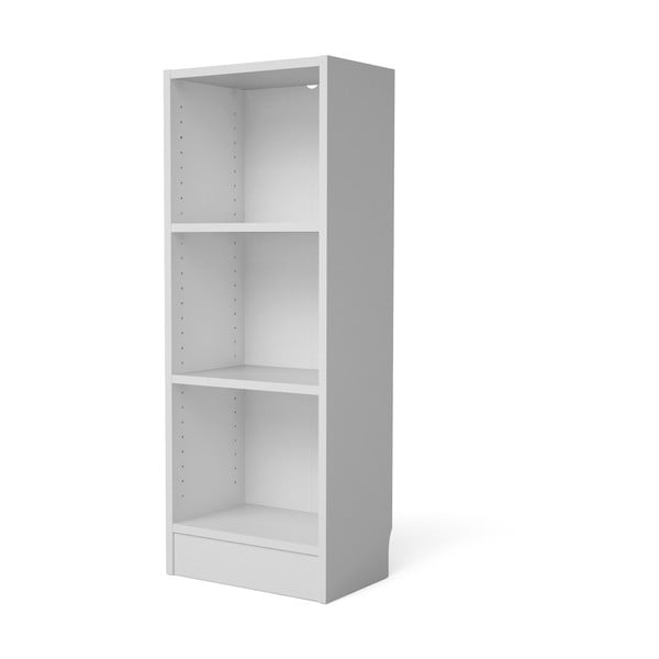 Biela knižnica Tvilum Basic, 41 x 107 cm-image-3