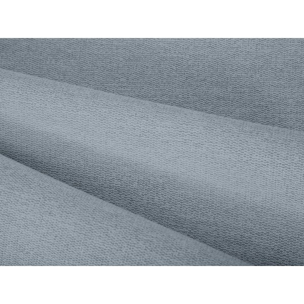 Svetlomodrá čalúnená dvojlôžková posteľ s úložným priestorom s roštom 180x200 cm Casey – Mazzini Beds-image-1