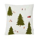 Dekoračný vankúš s vianočným motívom z materiálu bouclé 45x45 cm Christmas Tree – Catherine Lansfield