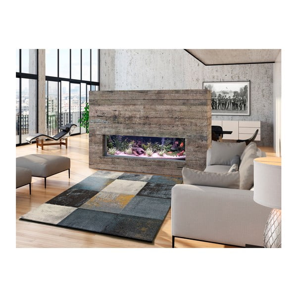 Sivý koberec Universal Adra Azulo, 160 × 230 cm-image-1