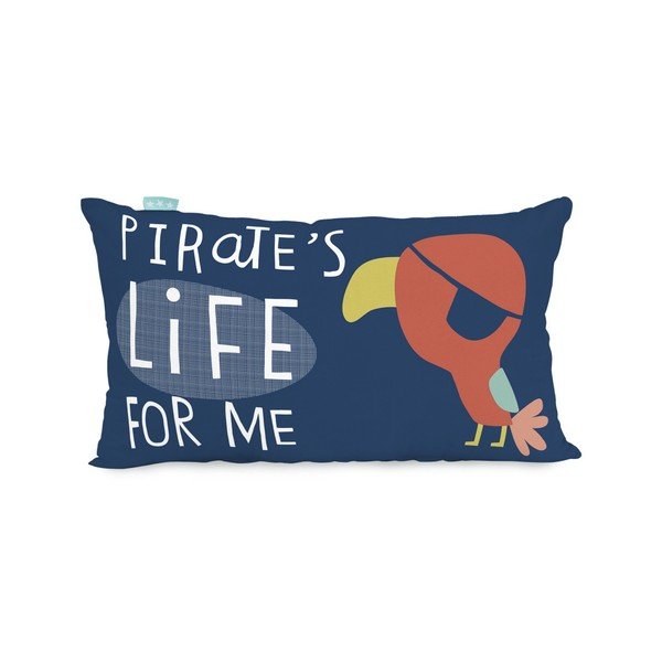 Bavlnená obojstranná obliečka na vankúš Moshi Moshi Pirate, 50 x 30 cm