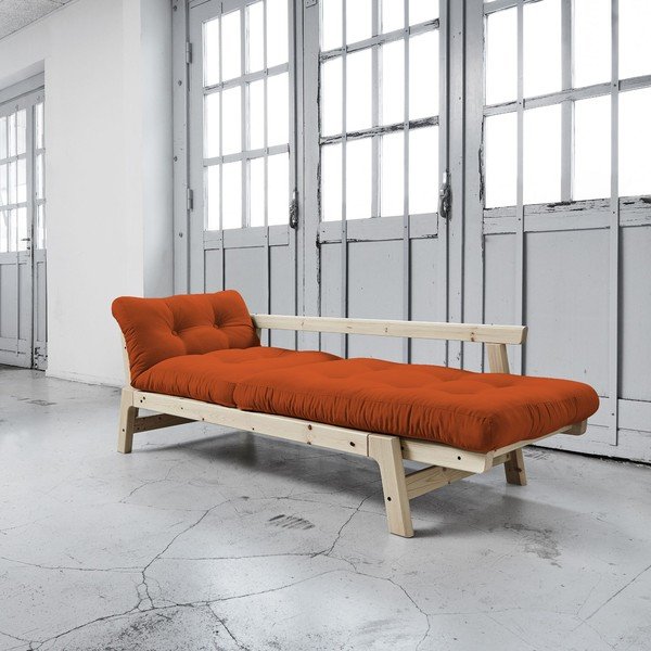 Rozkladacia pohovka Karup Step Natural/Orange-image-2