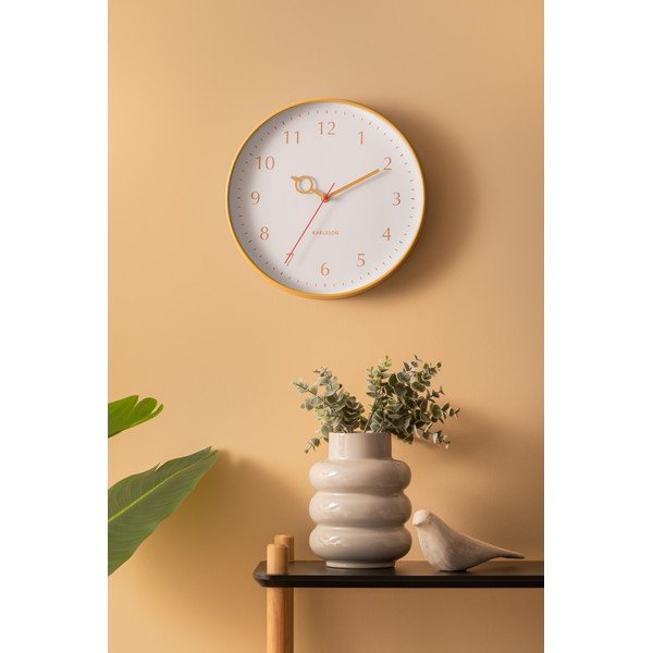 Nástenné hodiny ø 30 cm Loupe – Karlsson-image-1