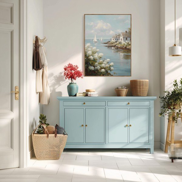 Tlačený obraz s rámom 60x80 cm Quiet Bay – Styler-image-3