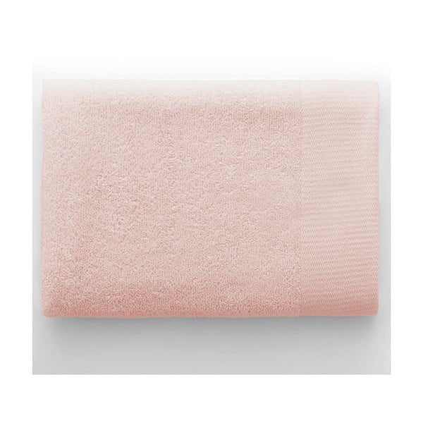 Svetloružová froté bavlnená osuška 70x140 cm Amari – Restilo-image-3