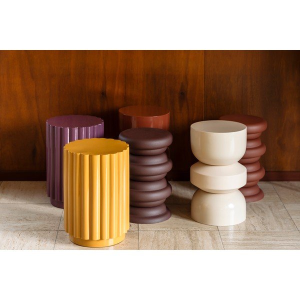 Okrúhly odkladací stolík ø 29 cm Apollo – Dutchbone-image-2