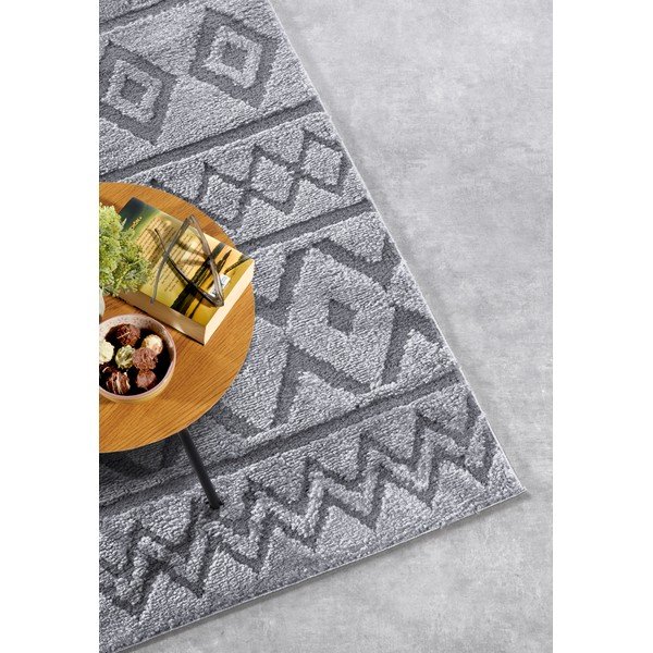 Sivý koberec 80x120 cm Itinerance Light Grey – Elle Decoration-image-2