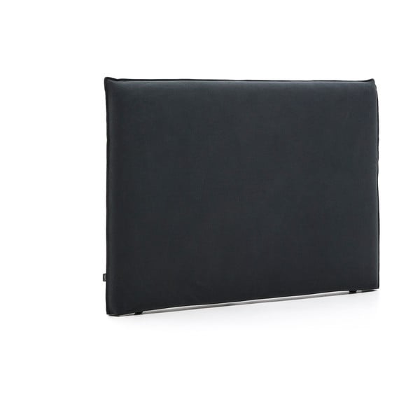 Antracitové čalúnené čelo postele 180x118 cm Jaira – Kave Home