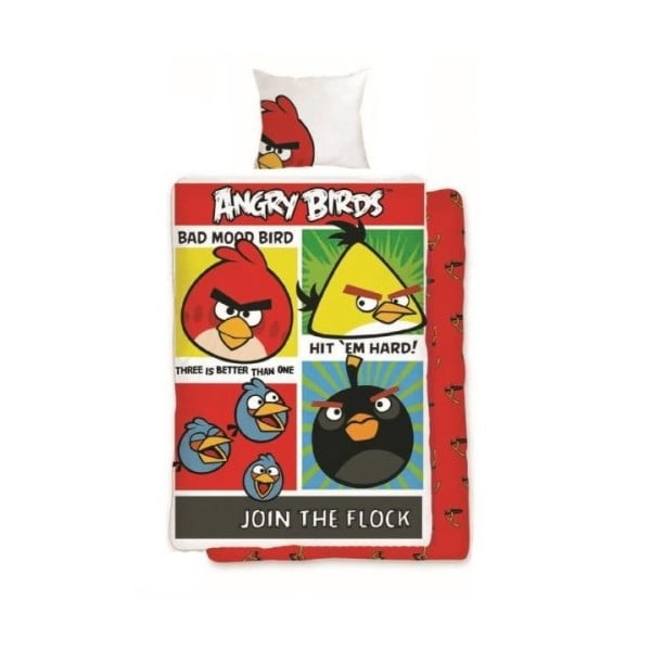 Obliečky Angry Birds 114, 160 x 200 cm