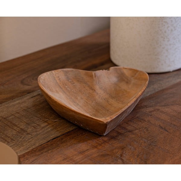 Drevená dekoračná tácka 15x17 cm Kiha – Mauro Ferretti-image-1