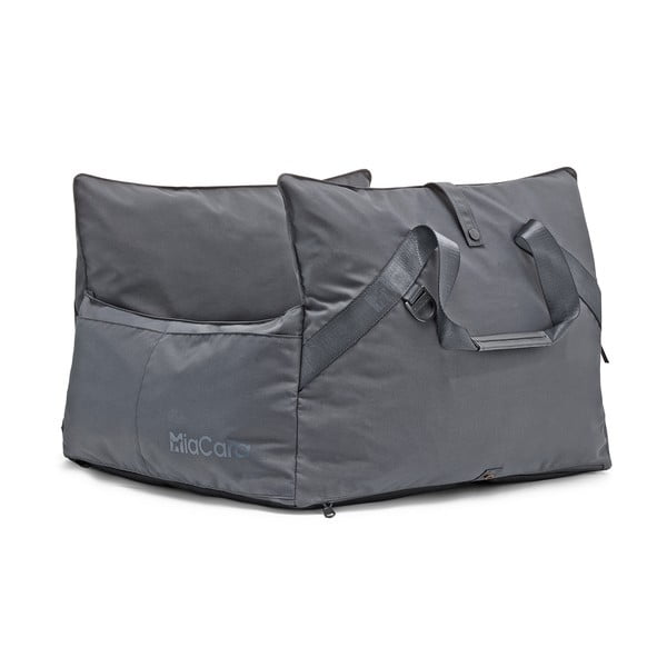 Tmavosivá prepravná taška pre psa 50x50 cm Viaggio Asphalt – MiaCara