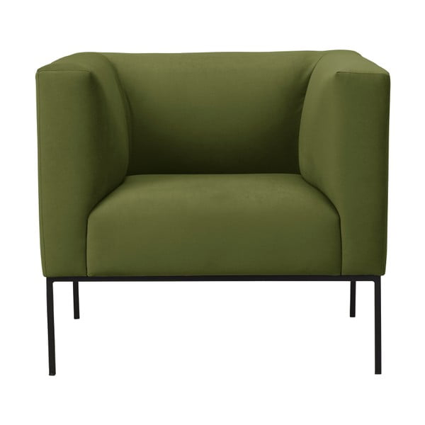 Zelené kreslo Windsor & Co Sofas Neptune