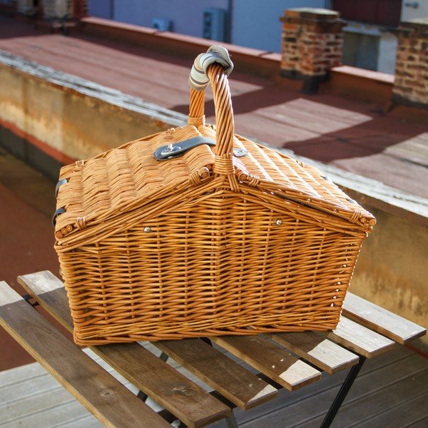 Piknikový set Wicker pre 4 ľudí-image-3