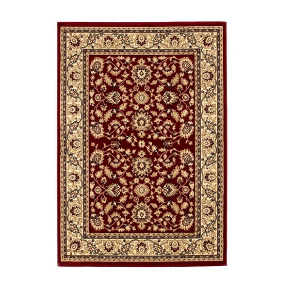 Červený koberec Think Rugs Heritage Ornaments, 120 × 170 cm