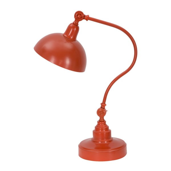 Červená stolová lampa Mauro Ferretti Arkansas