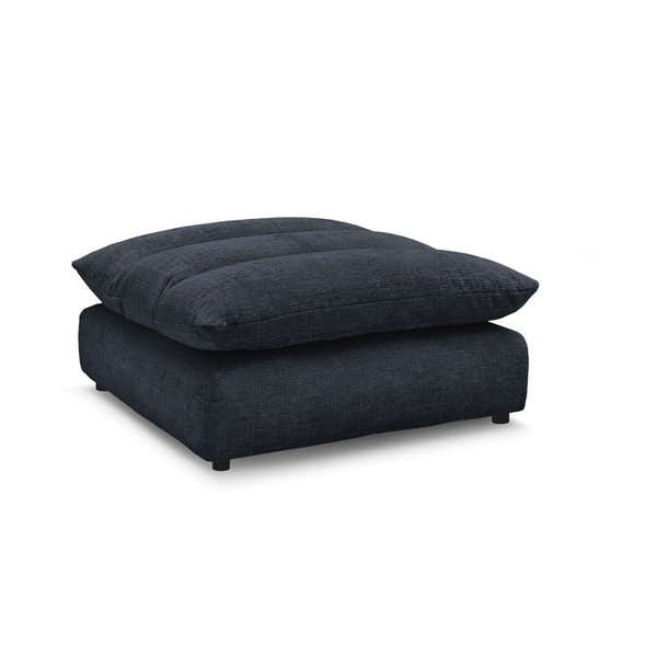 Tmavomodrá ženilková podnožka Neil – Bobochic Paris