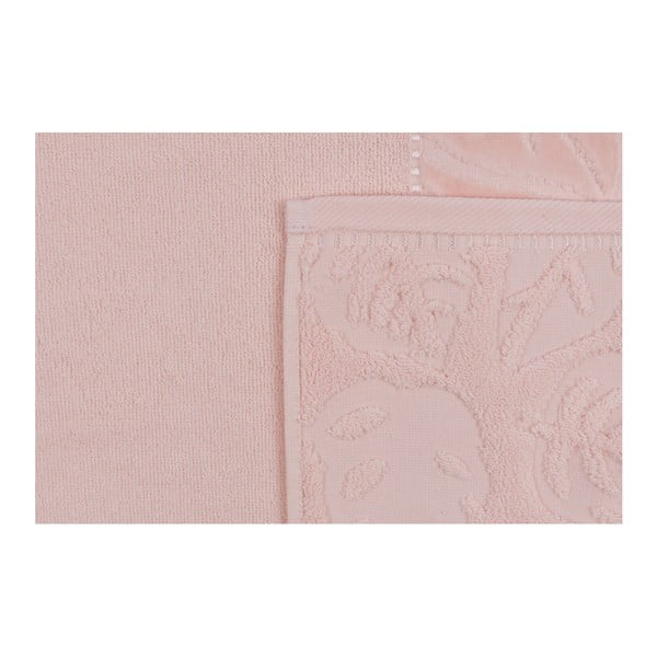 Sada 2 lososových uterákov z bavlneného saténu Madame Coco Velver, 50 × 90 cm