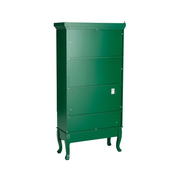 Zelená závesná vitrína z MDF 85x170,5x35 cm Prato – Ellos Home-image-3