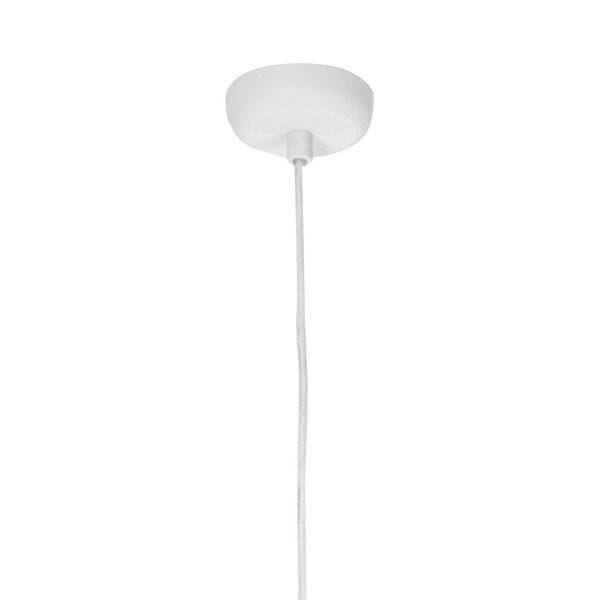 Sivé závesné svietidlo s textilným tienidlom ø 50 cm – SULION-image-2