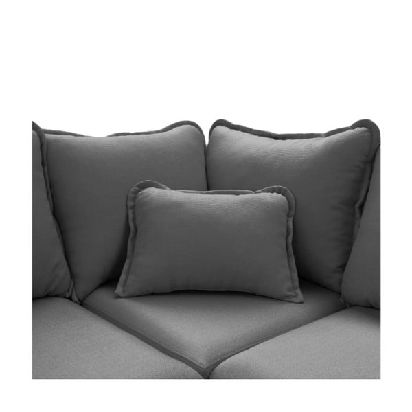 Sivá rohová pohovka (pravý roh) Beata - Ropez-image-1