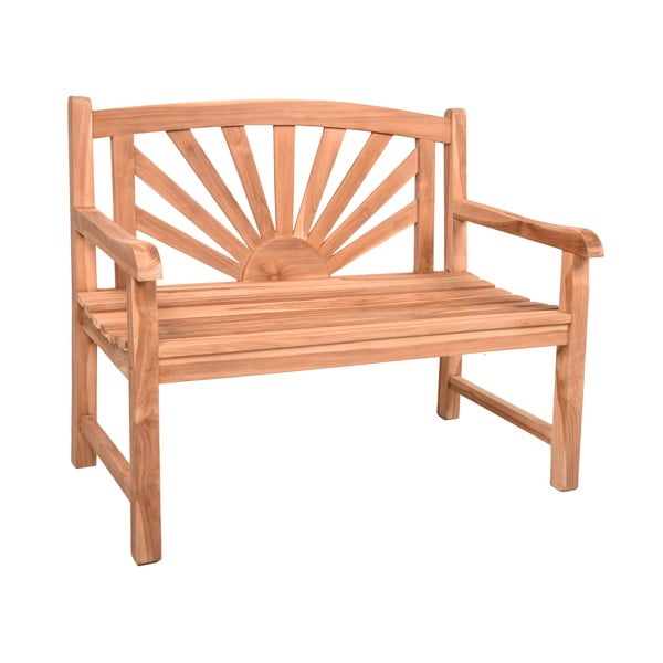 Drevená záhradná lavica v prírodnej farbe Marisa – Garden Pleasure