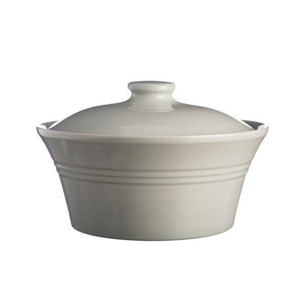 Sivý kameninový pekáč s poklopom Mason Cash Classic Kitchen
