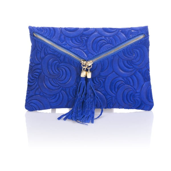 Modrá listová kabelka Lisa Minardi Silvia
